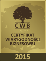 Certyfikat 2015